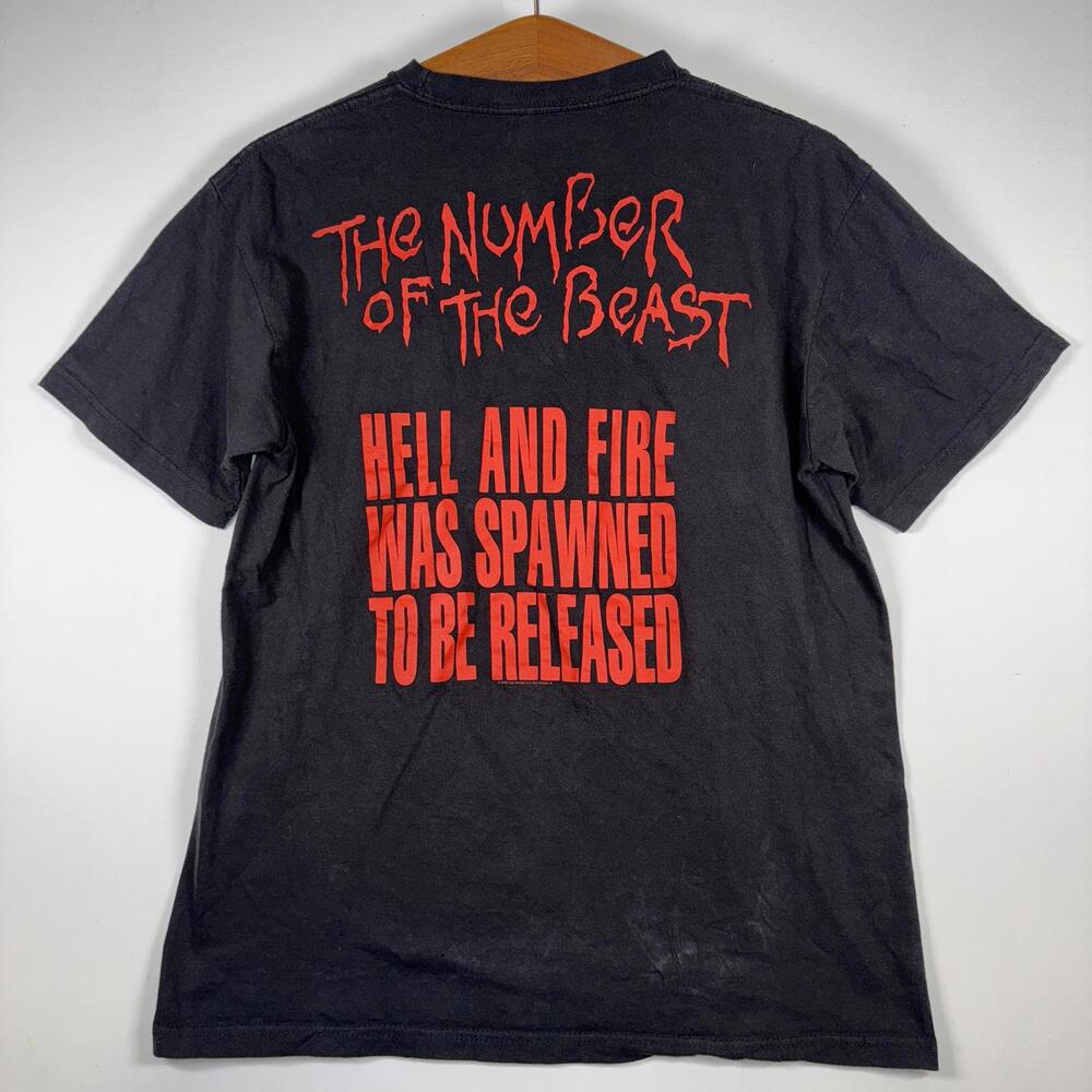 Iron Maiden “The Number of the Beast” Graphic T-Shirt – Large - Picture 4 of 5